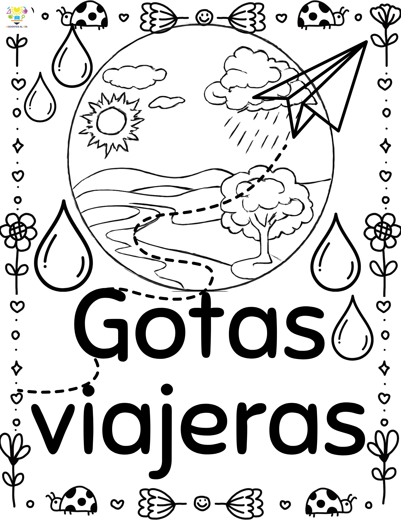 Gotas viajeras: el ciclo del agua