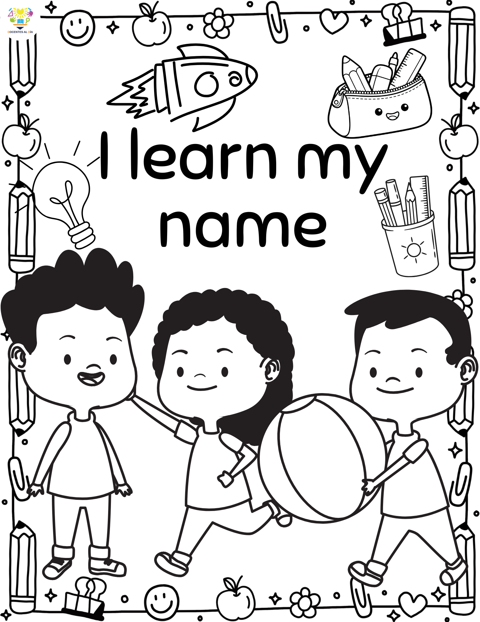 I learn my name (Aprendo mi nombre)