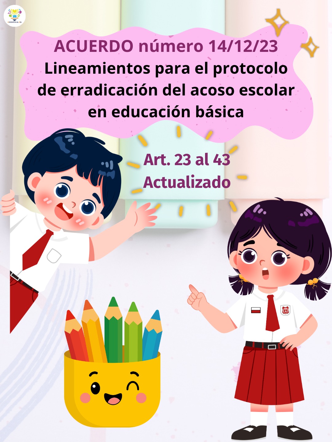 Lineamientos para el protocolo de erradicación del acoso escolar en educación básica
