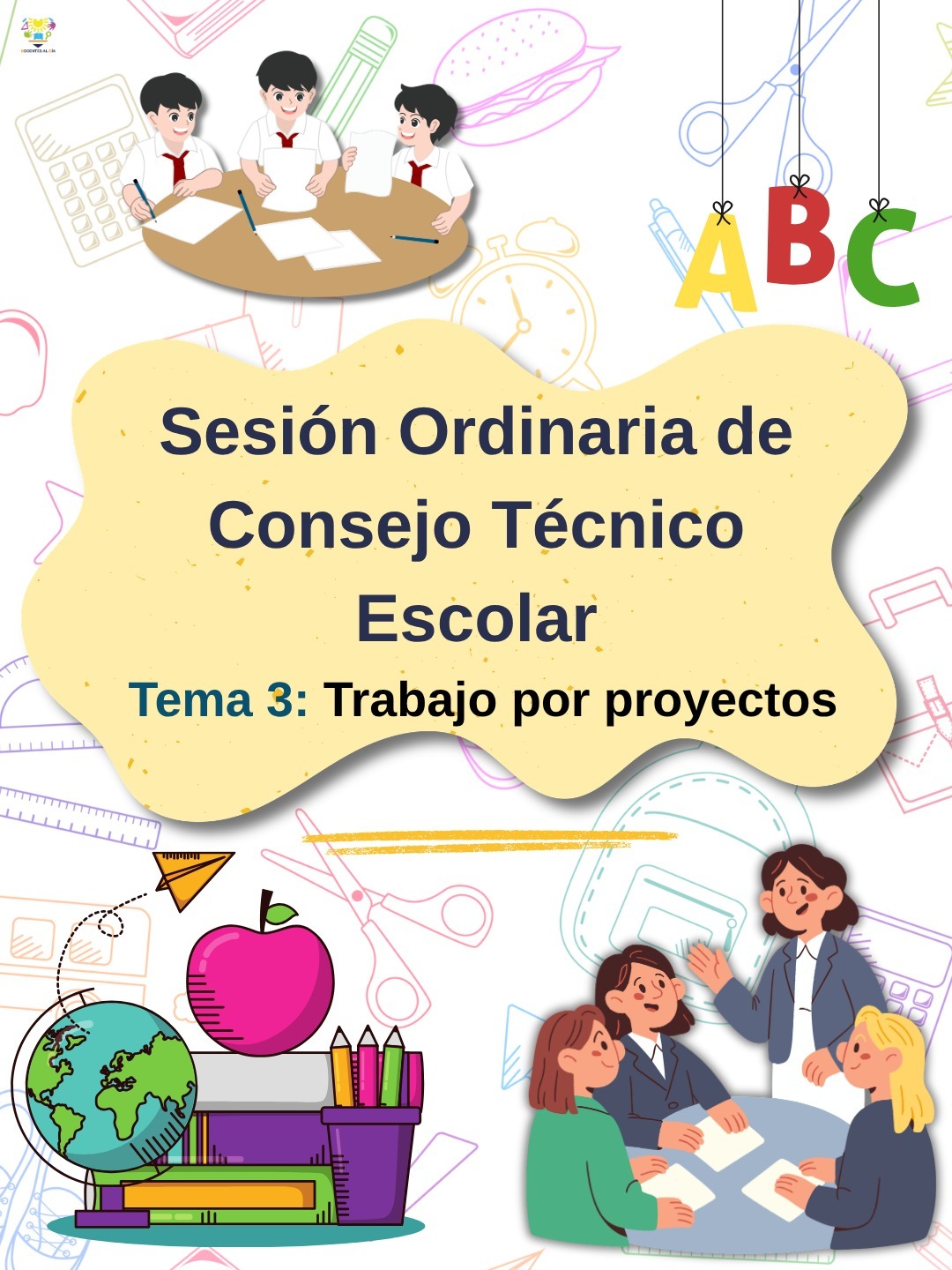 Sesión Ordinaria de CTE Tema 3 Trabajo por proyectos