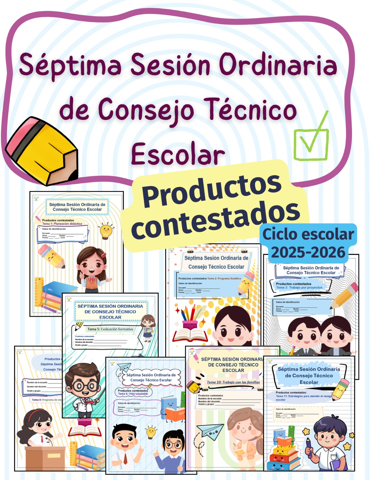 Productos contestados Séptima Sesión Ordinaria de CTE 2026