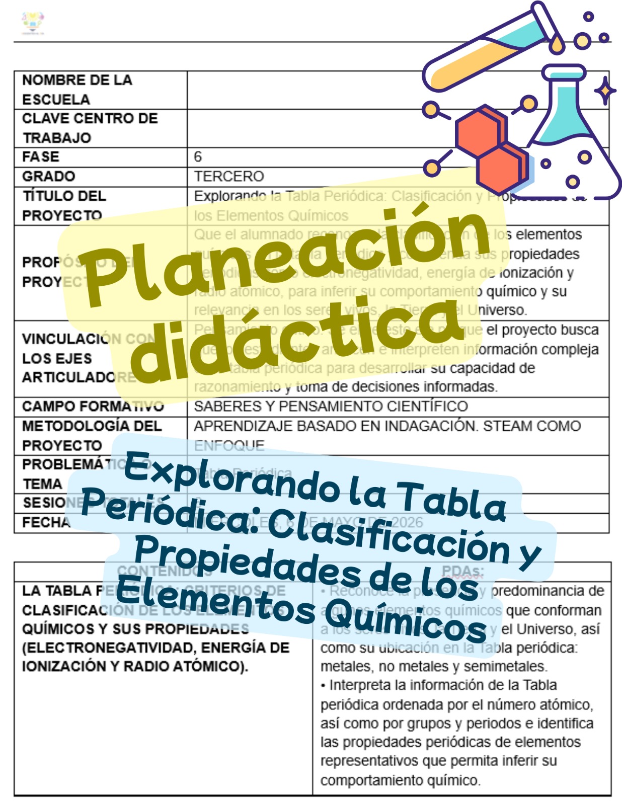 Explorando la Tabla Periódica