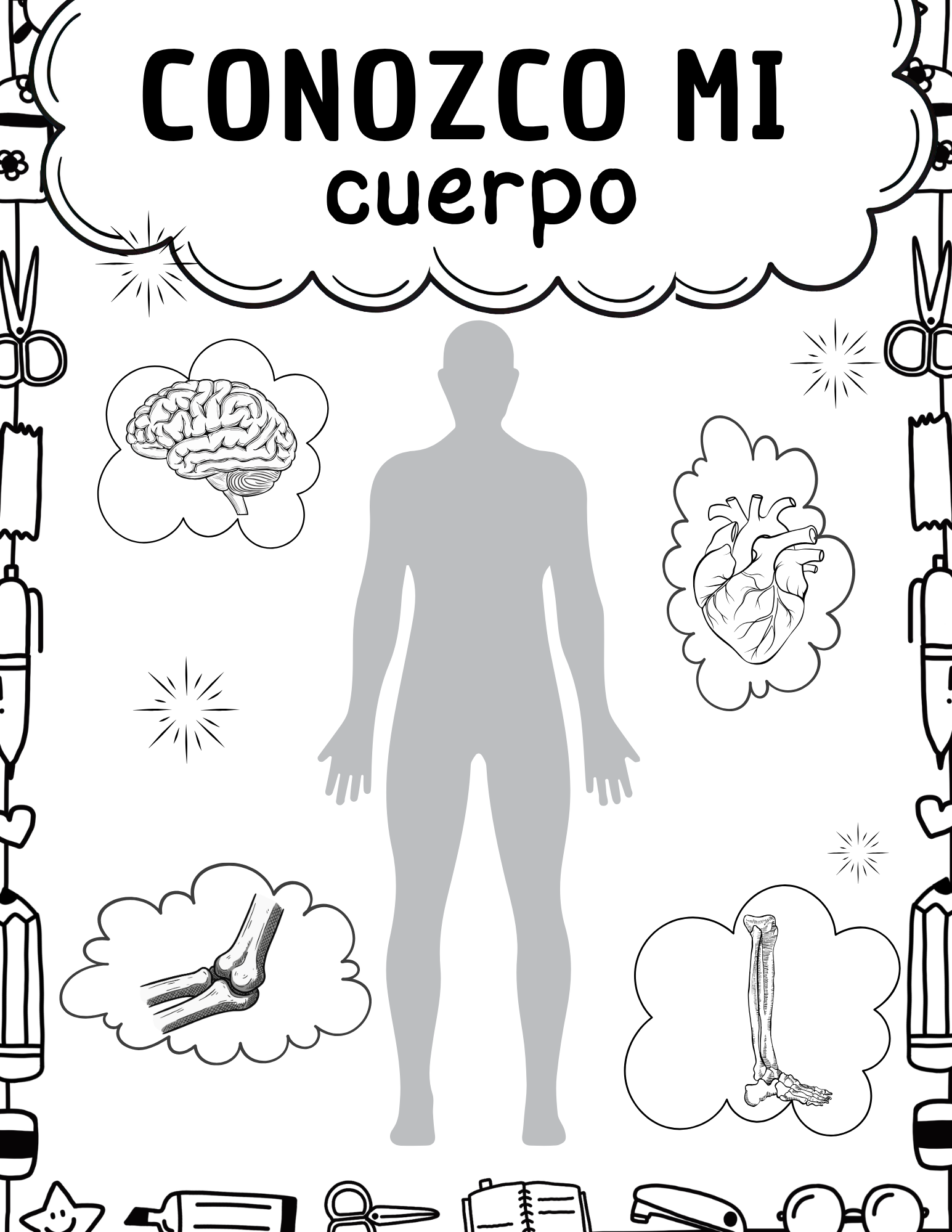 Conozco mi cuerpo: sistemas óseo, muscular y nervioso