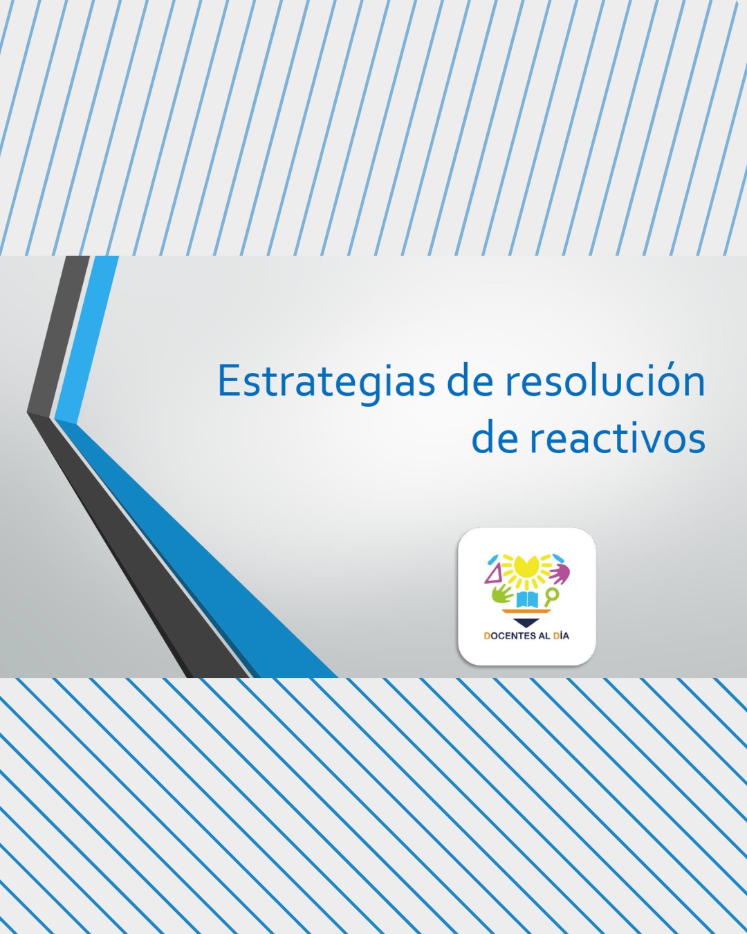 Estrategias de resolución de reactivos para admisión y promoción docente
