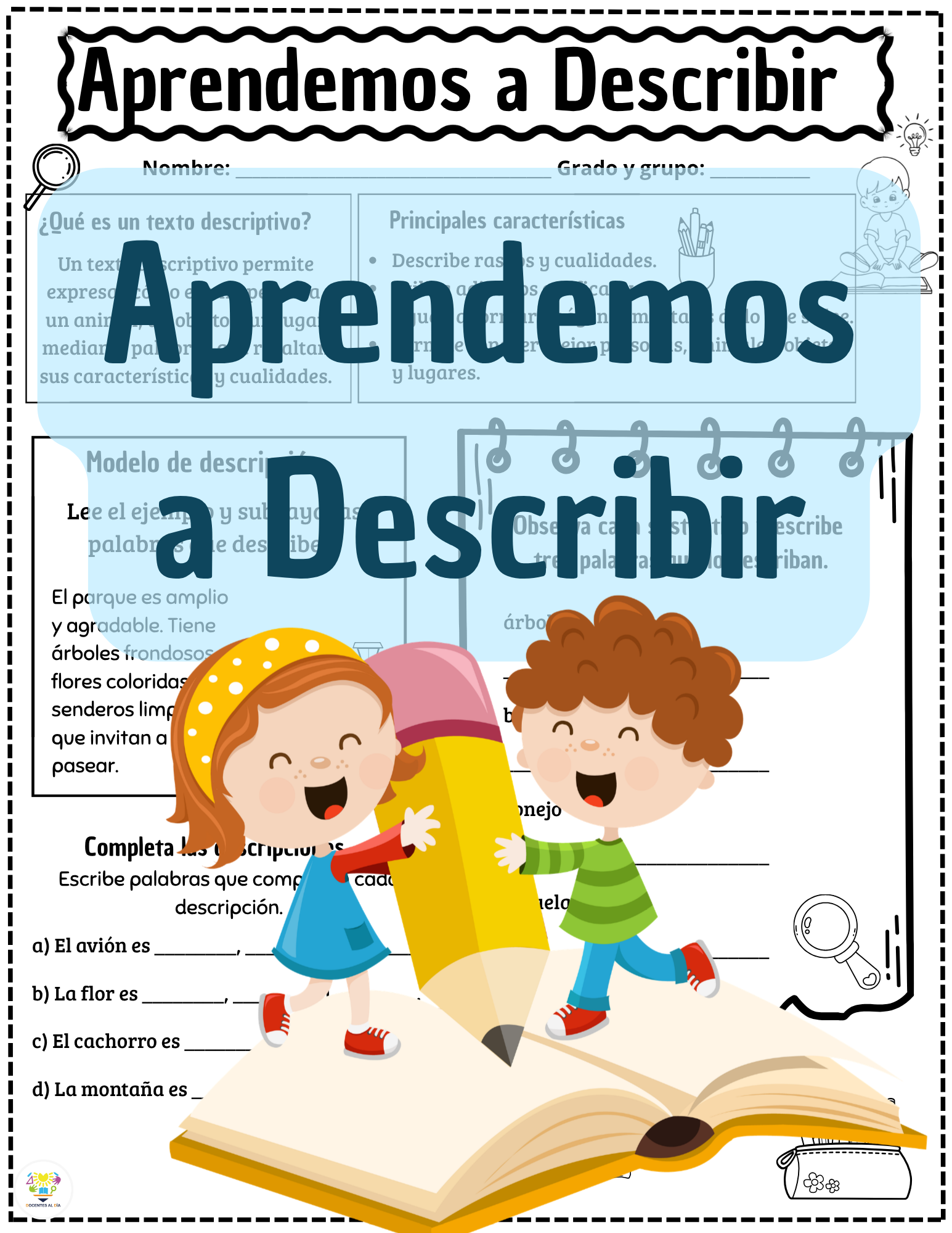 Aprendemos a describir