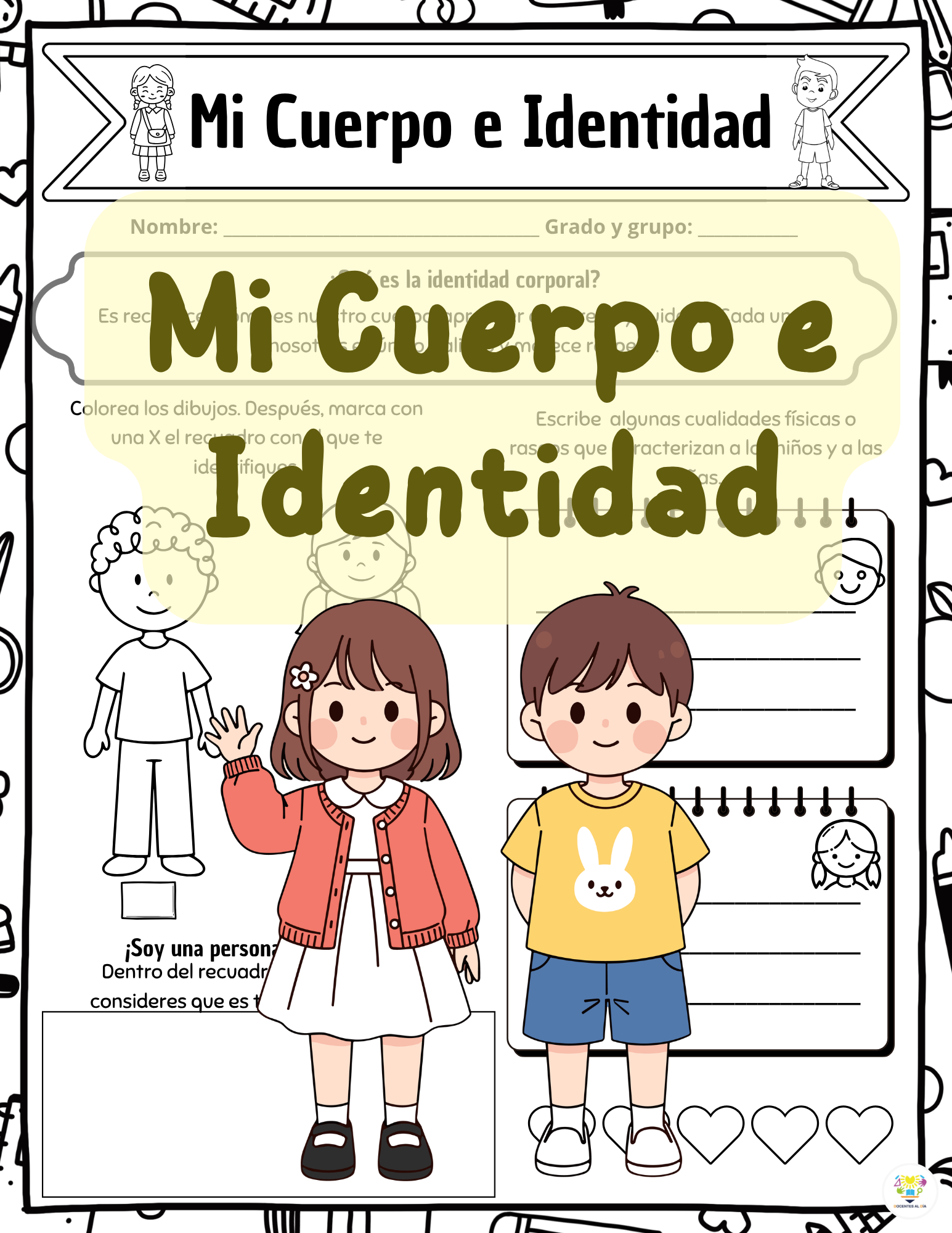 Mi cuerpo, mi identidad y mi autoestima