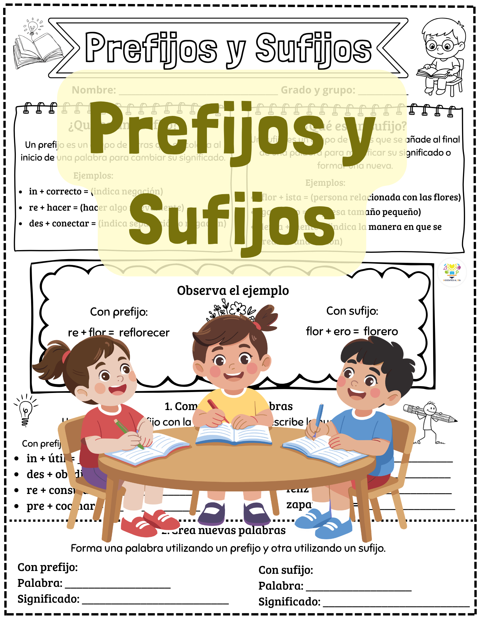 Prefijos y sufijos