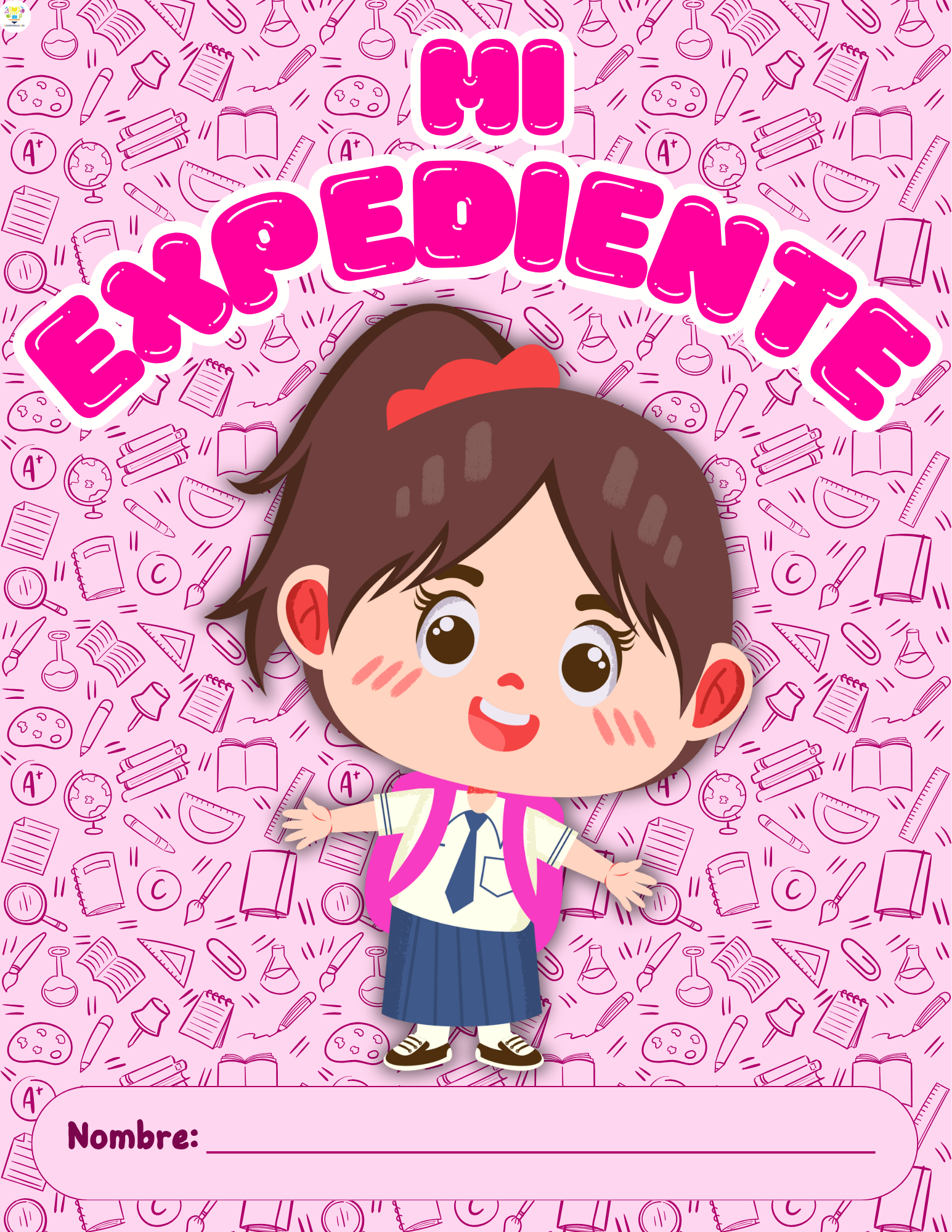 Portadas para el expediente del alumno