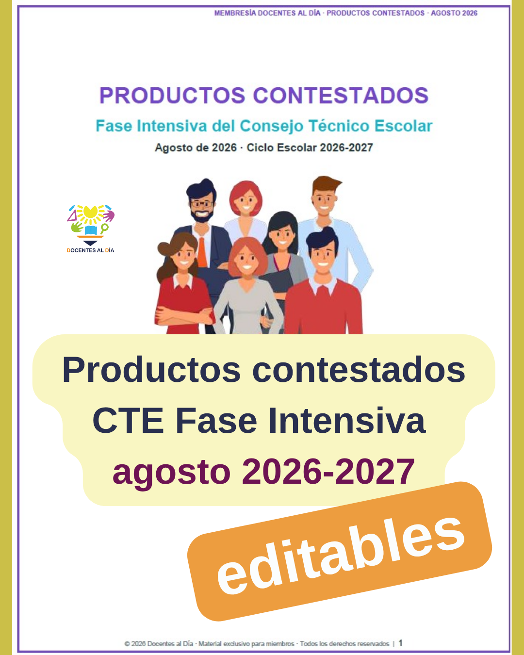 Productos contestados CTE Fase Intensiva agosto 2026-2027 editables