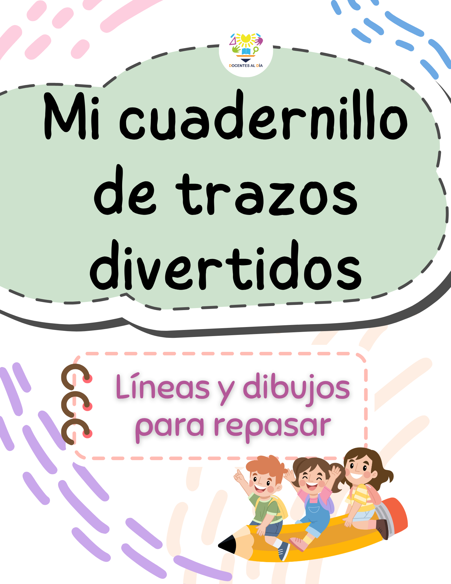 Mi cuadernillo de trazos divertidos