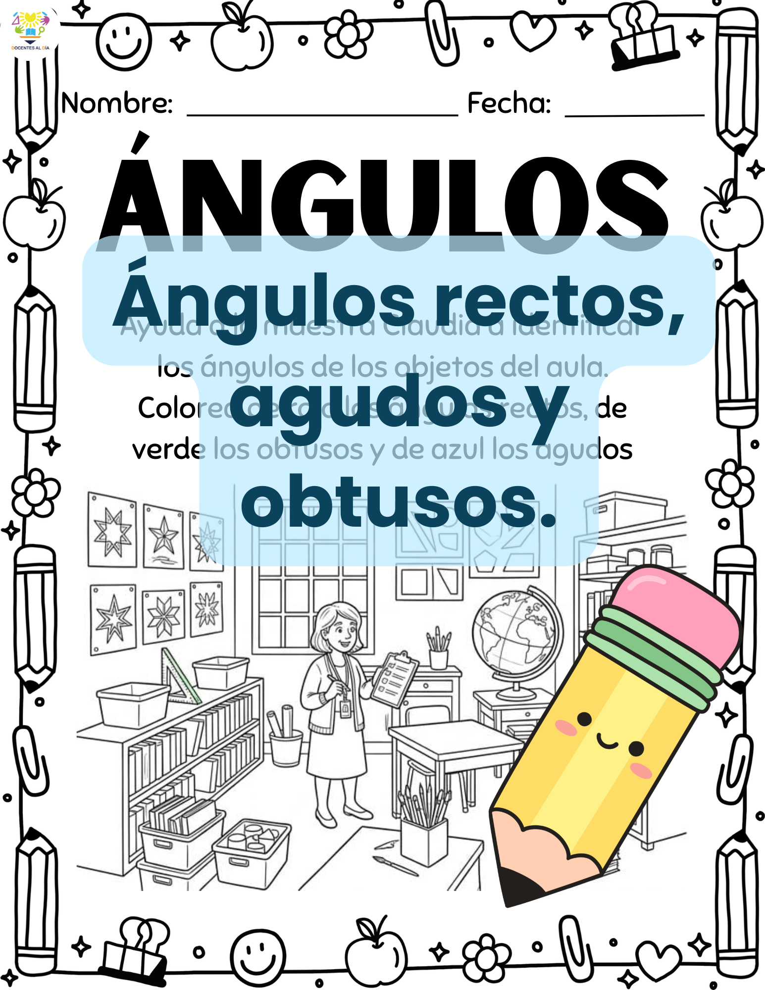 Ángulos rectos, agudos y obtusos