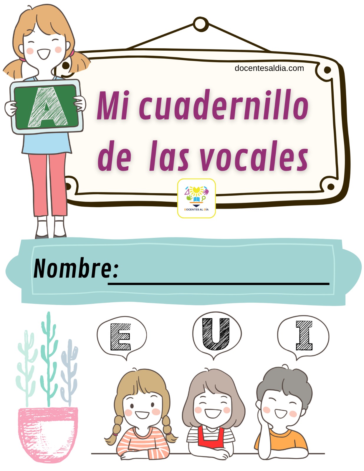 Mi cuadernillo de las vocales