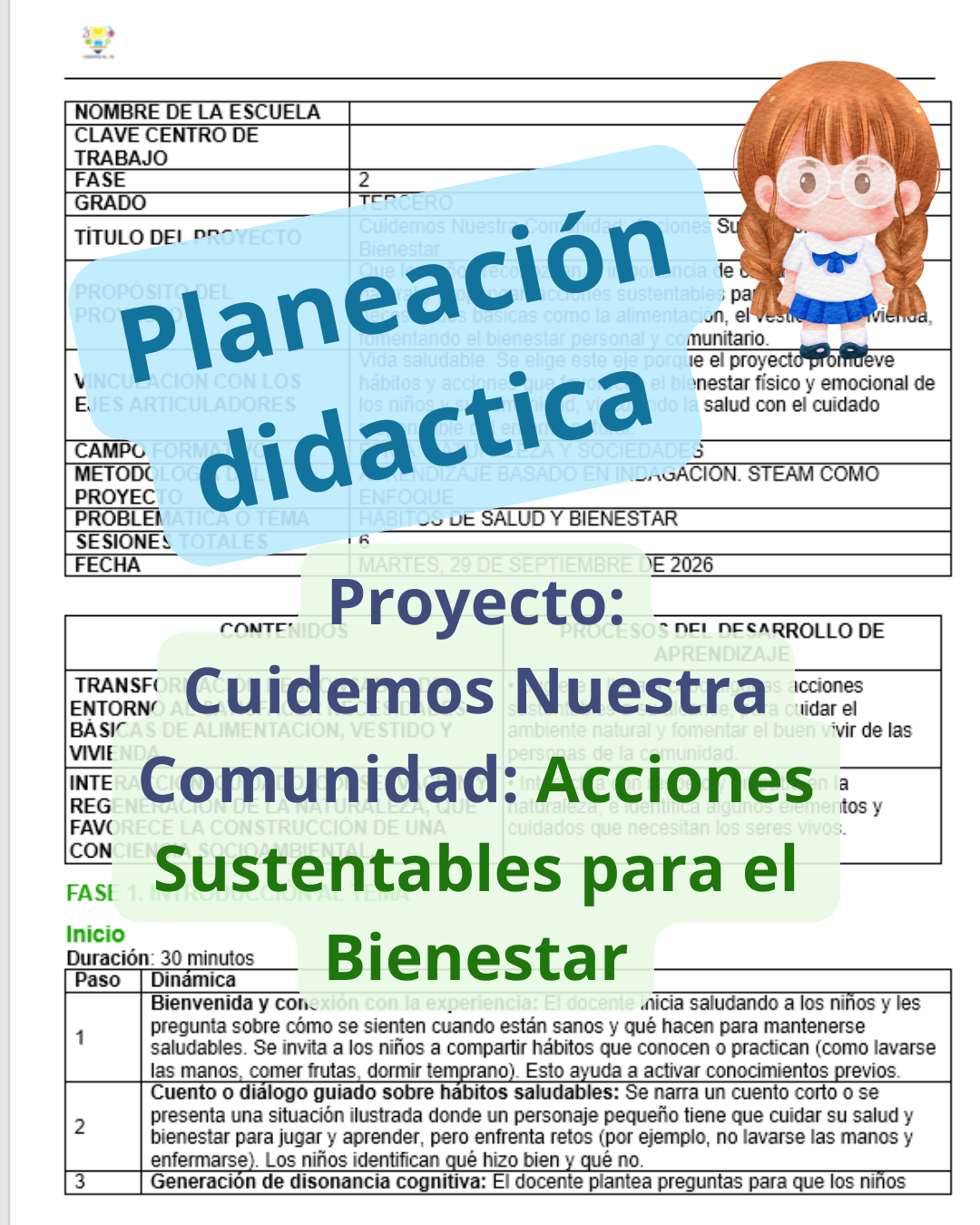 Cuidemos Nuestra Comunidad: Acciones Sustentables para el Bienestar