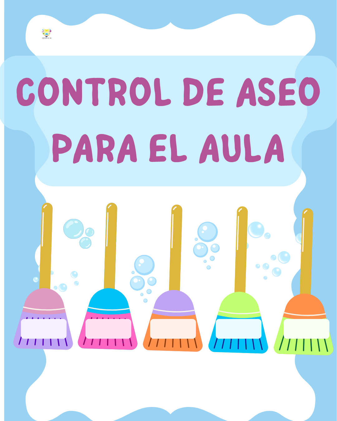 Control de aseo para el aula
