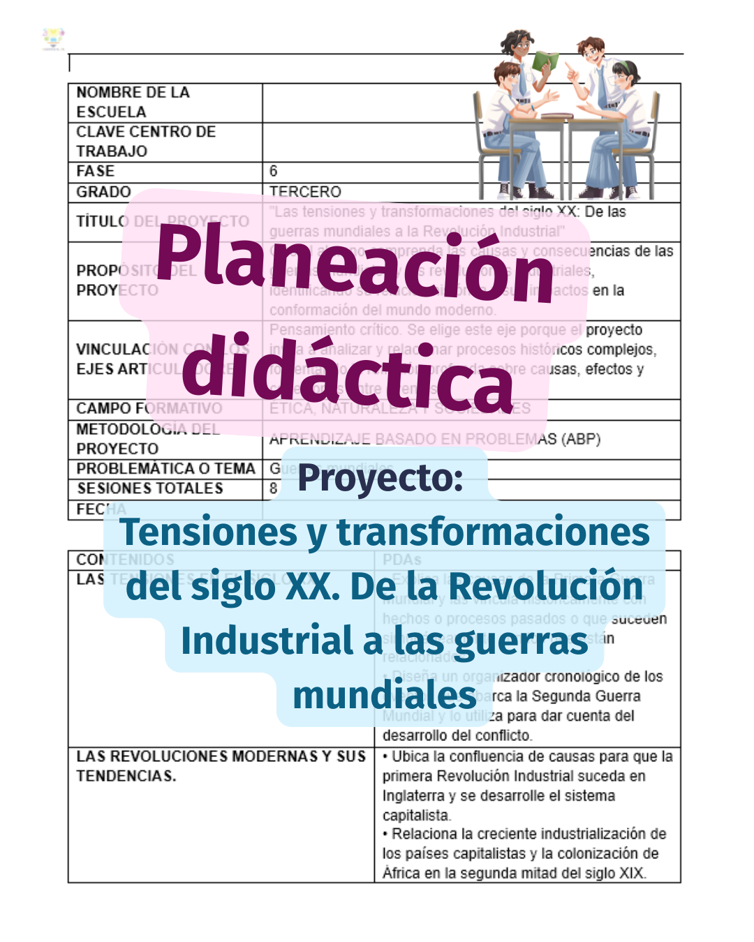 Tensiones y transformaciones del siglo XX. De la Revolución Industrial a las guerras mundiales