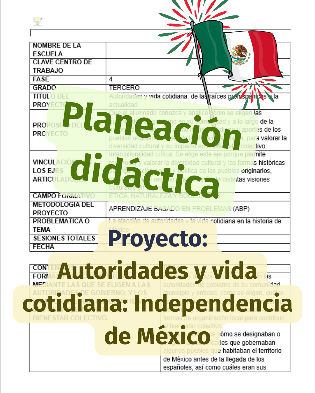 Autoridades y vida cotidiana: Independencia de México