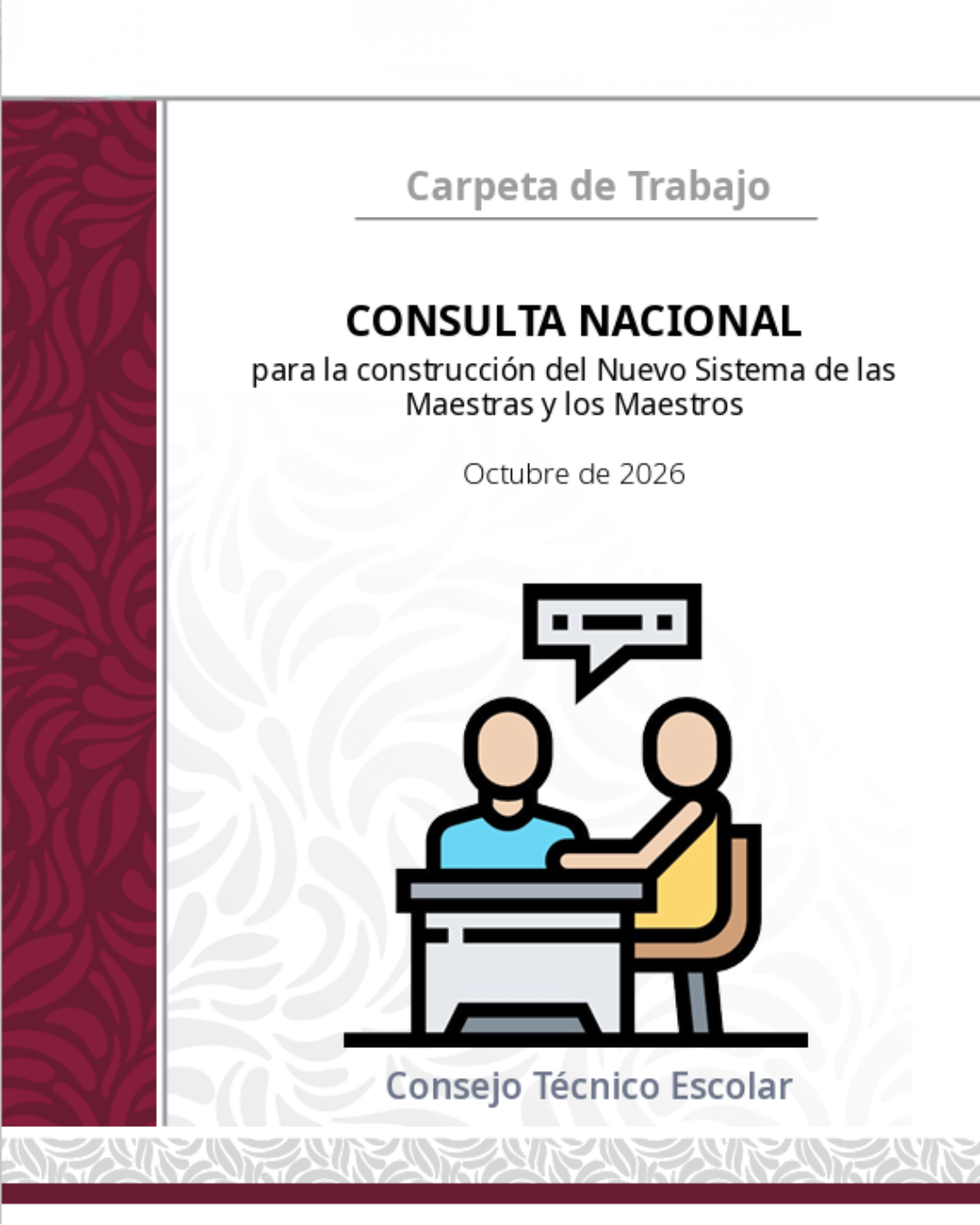 Anexo 2. Carpeta de Trabajo para la Segunda Sesión Ordinaria del CTE 2026