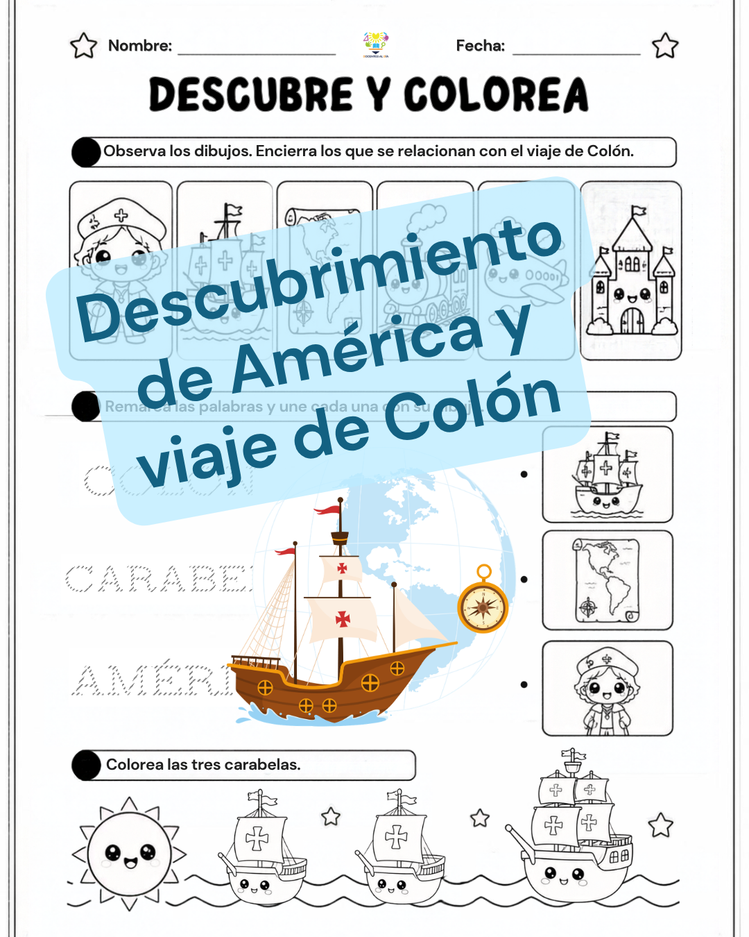 Descubrimiento de América y viaje de Colón