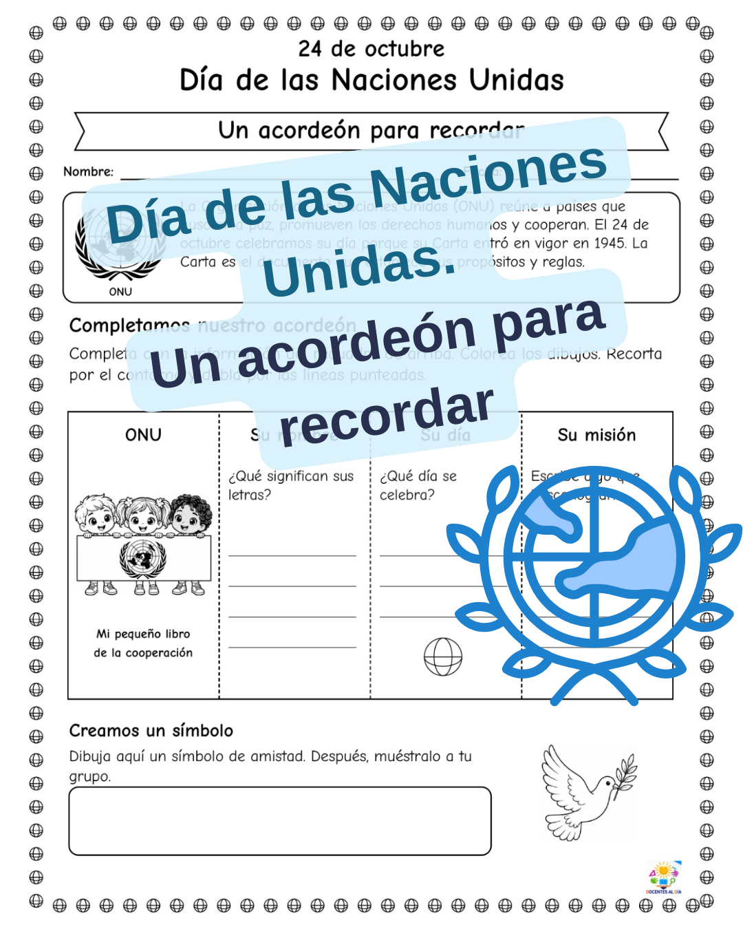 Día de las Naciones Unidas. Un acordeón para recordar
