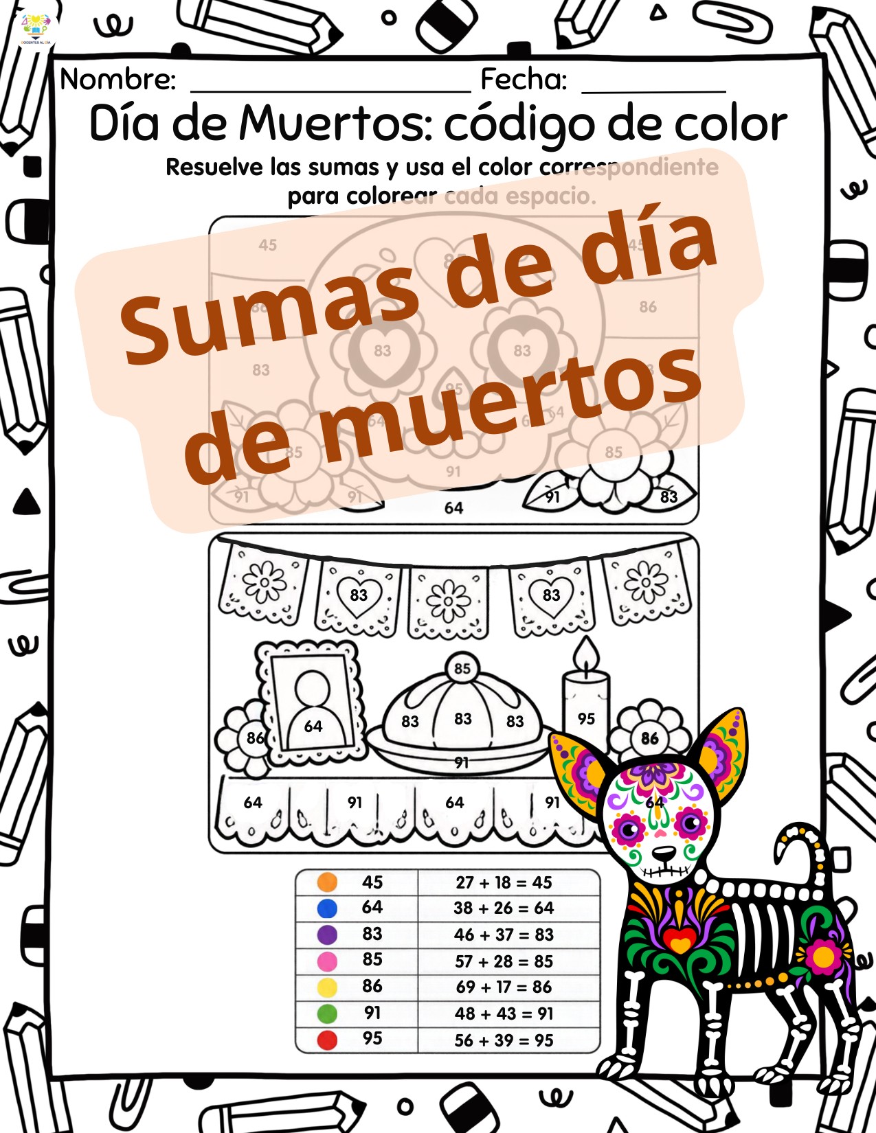 Sumas de Día de muertos