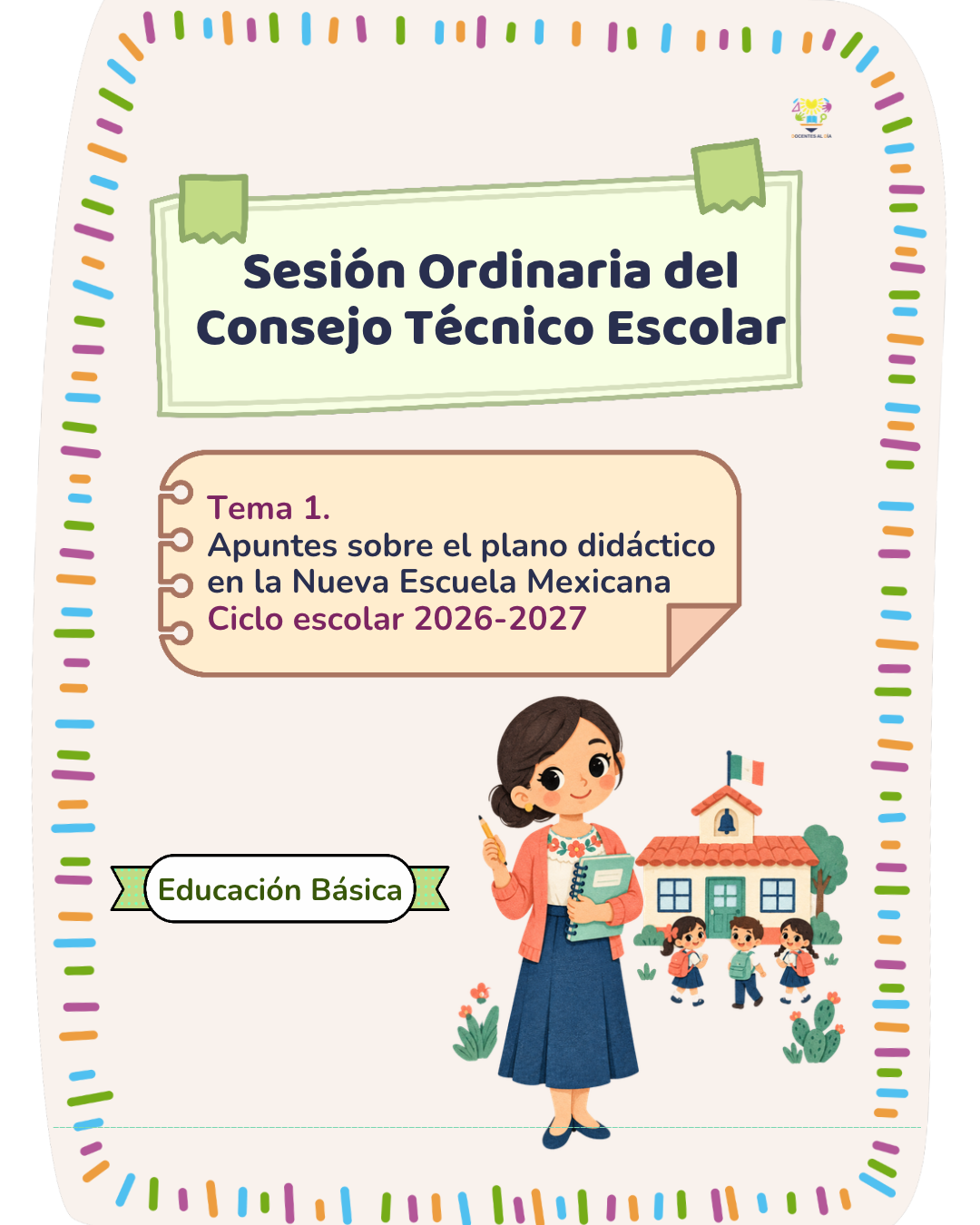 Tema 1. Apuntes sobre el plano didáctico en la Nueva Escuela Mexicana
